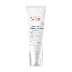 Avène Tolérance Hydra-10 Fluide Hydratant, visuel relevé sur la page fabricant