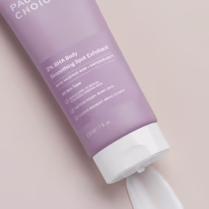 Paula’s Choice 2 % BHA Body Spot Exfoliant, visuel relevé sur la page fabricant